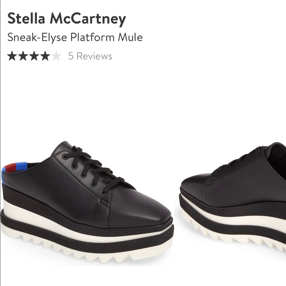 Stella McCartney Sneak-Elyse Platform Mule